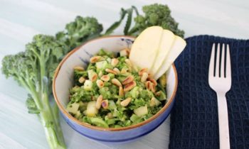 Brokkoli-Apfel-Salat für Schwangere und Stillende